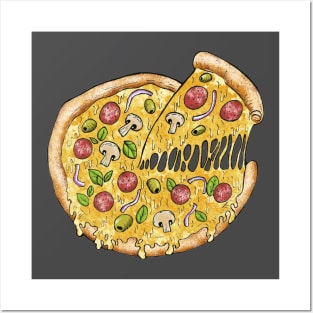 Pizza Posters and Art